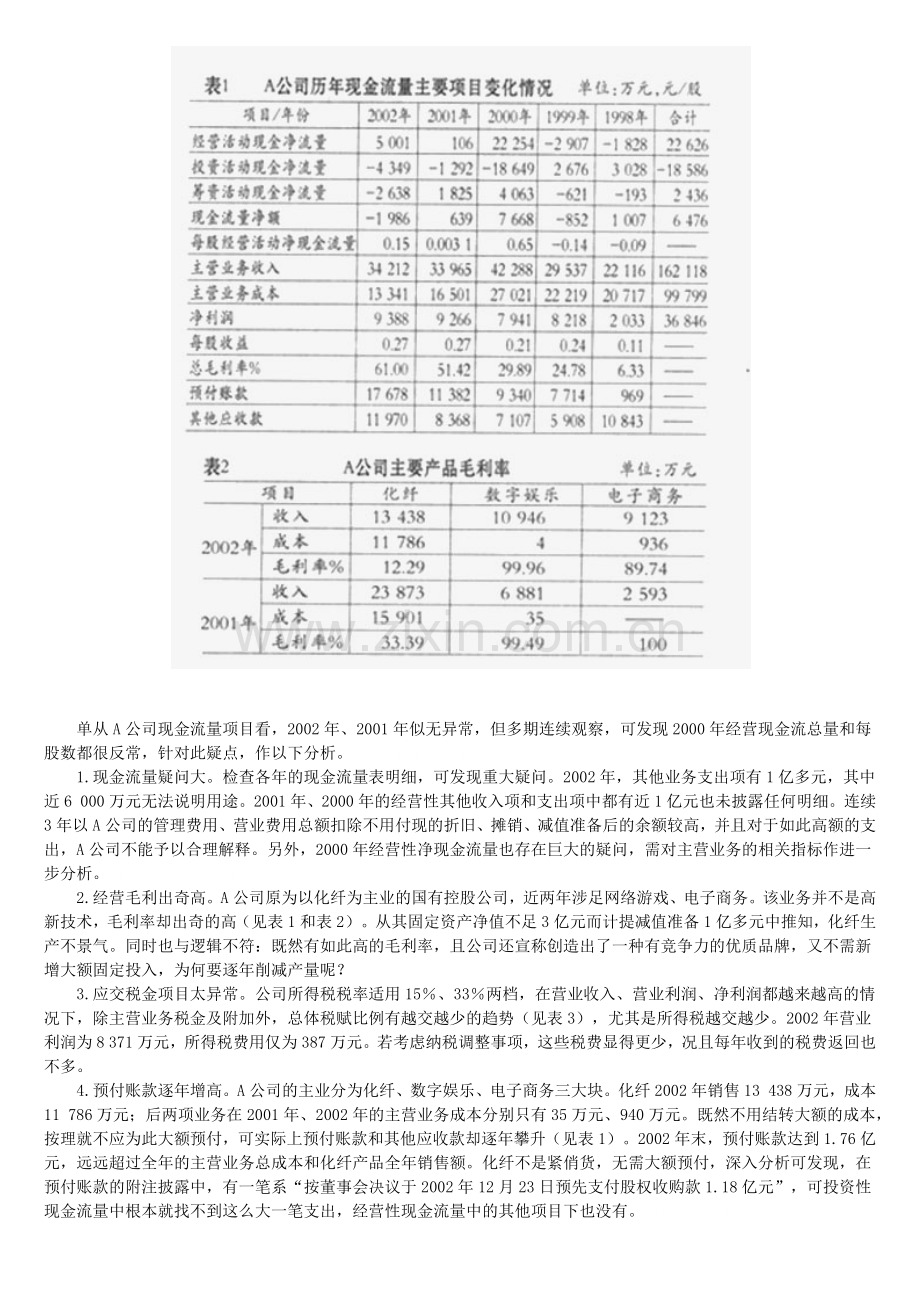 运用现金流量多期综合分析法识别财务欺诈.docx_第2页