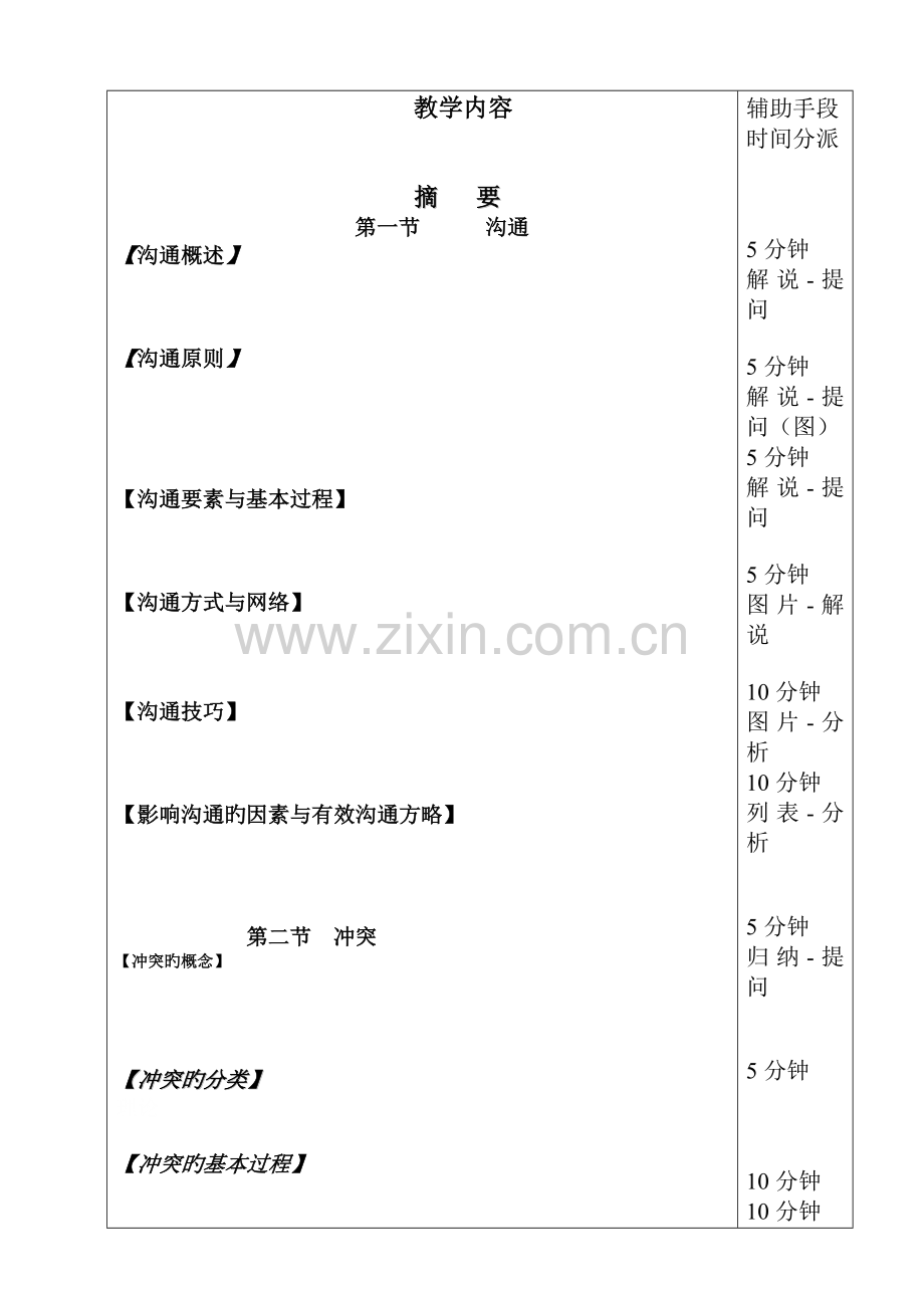 沟通与冲突教案..doc_第2页