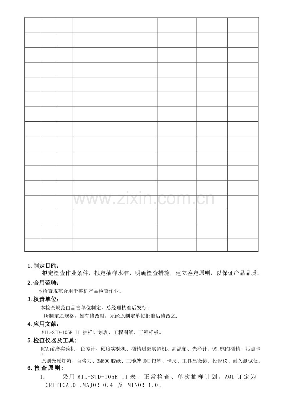 手机成品检验标准.doc_第2页