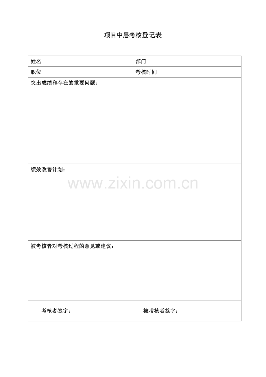 员工考核记录表.doc_第2页