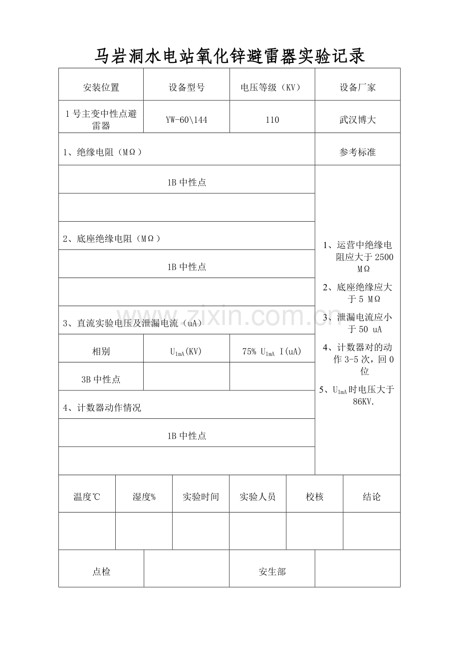 马岩洞高压试验表格.doc_第2页