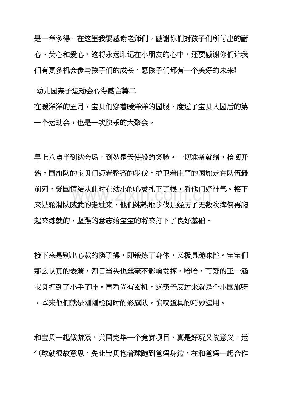 心得体会之幼儿园运动会感受.docx_第3页