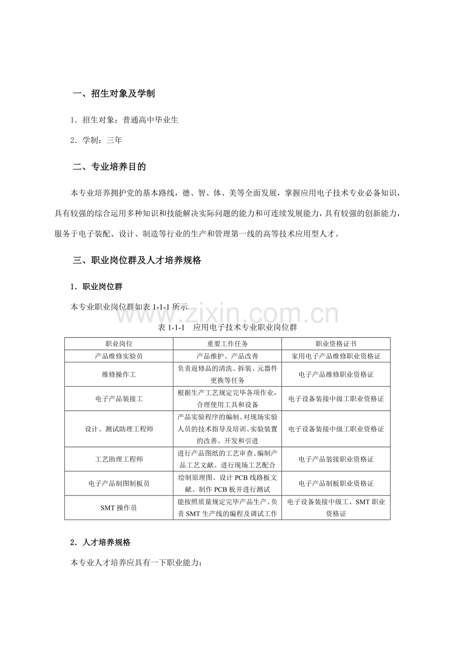 应用电子人才培养方案.doc_第2页