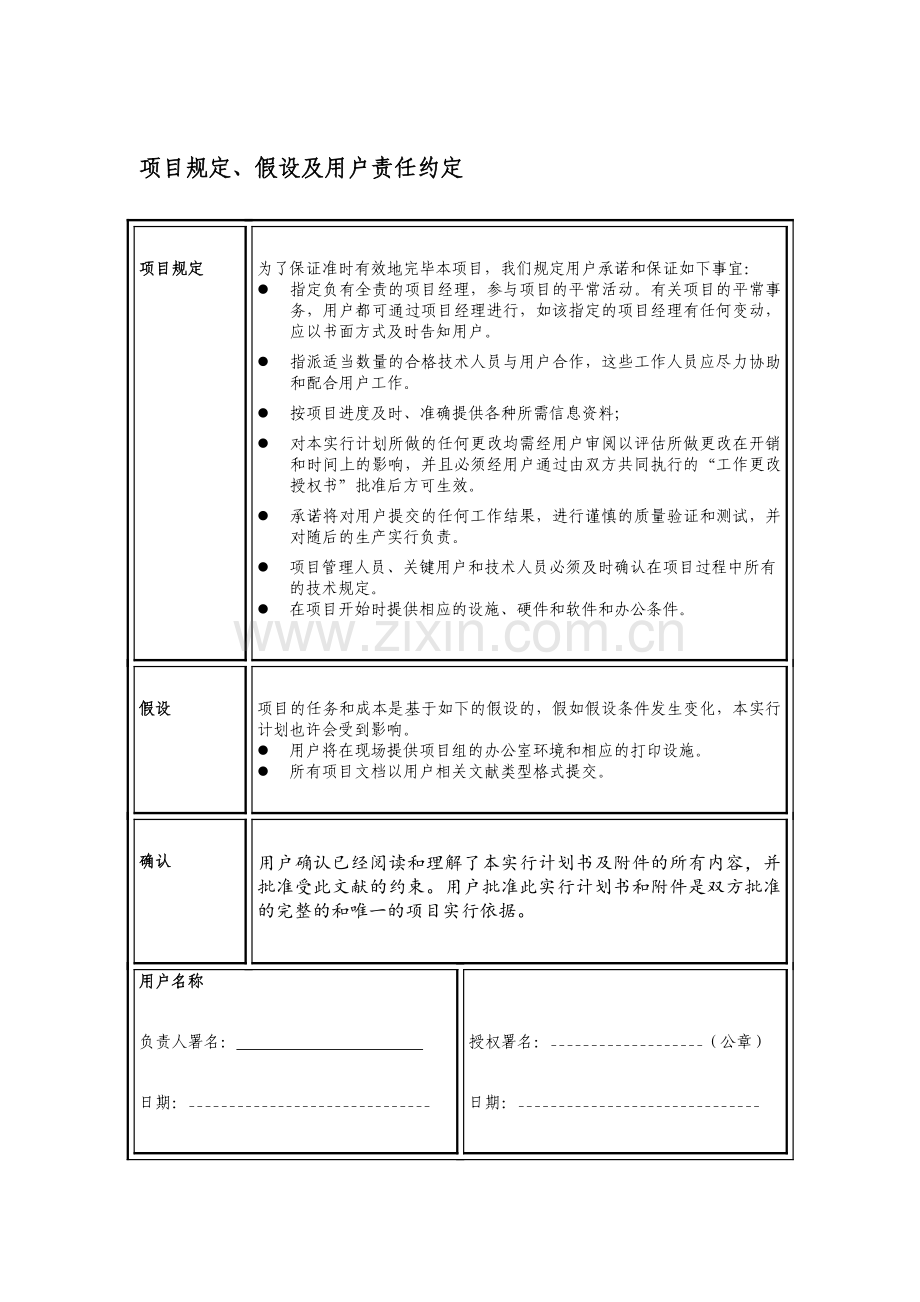 项目实施计划书模板.doc_第2页