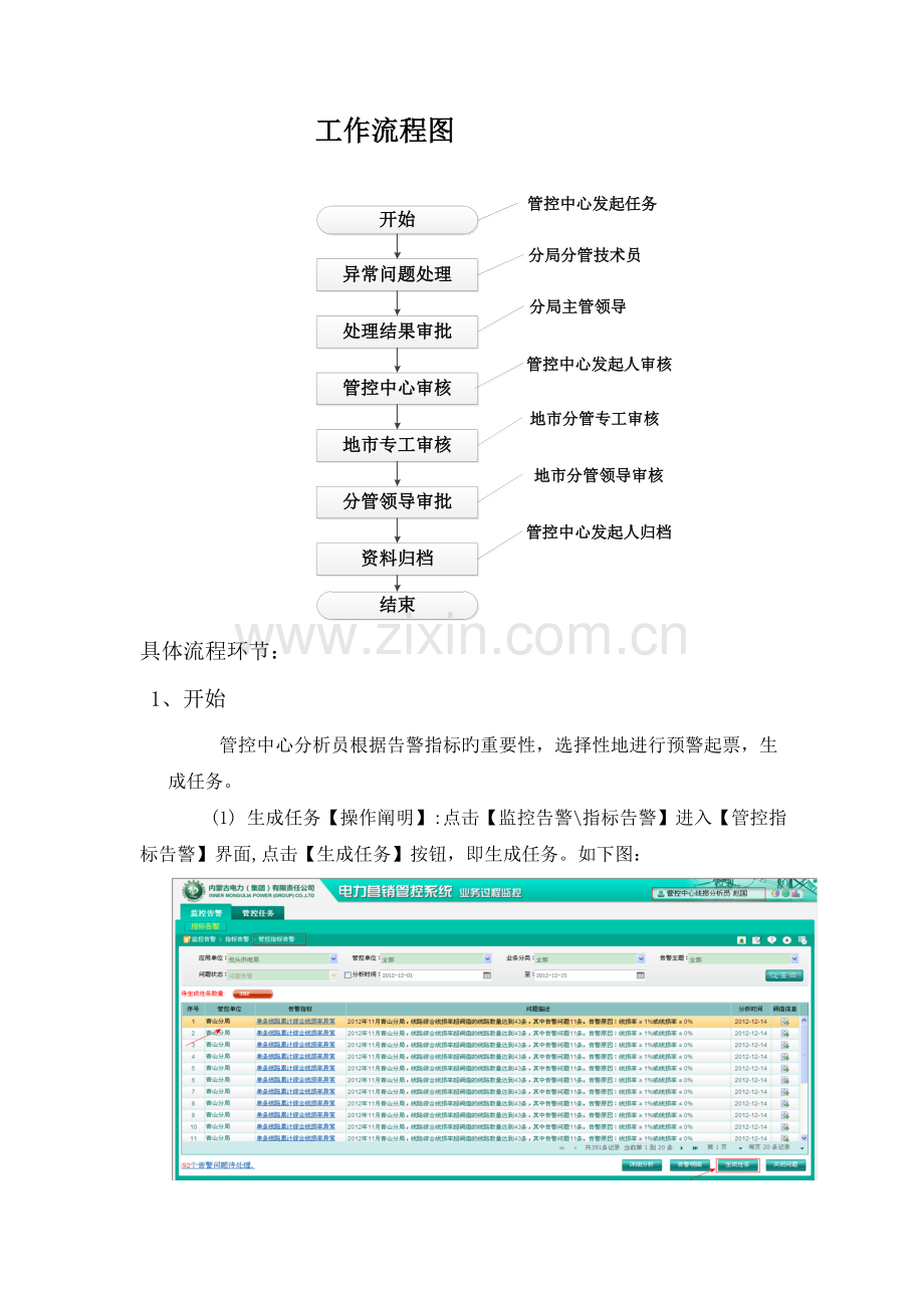 电力营销管控工作流程说明书.doc_第2页