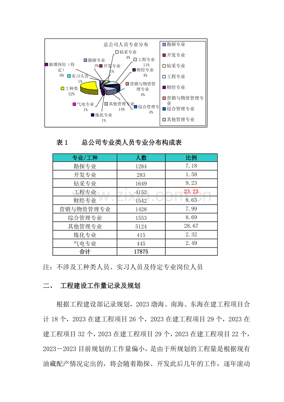 中华咨询中海油总公司系统内工程专业队伍发展规划.doc_第2页