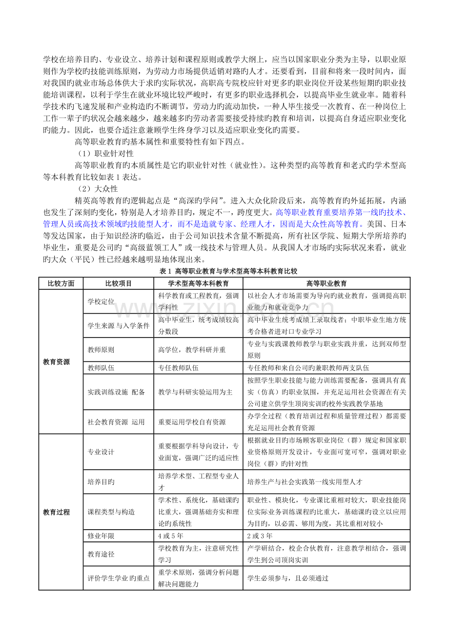 《高职高专院校人才培养工作水平评估指标体系》解析.doc_第3页