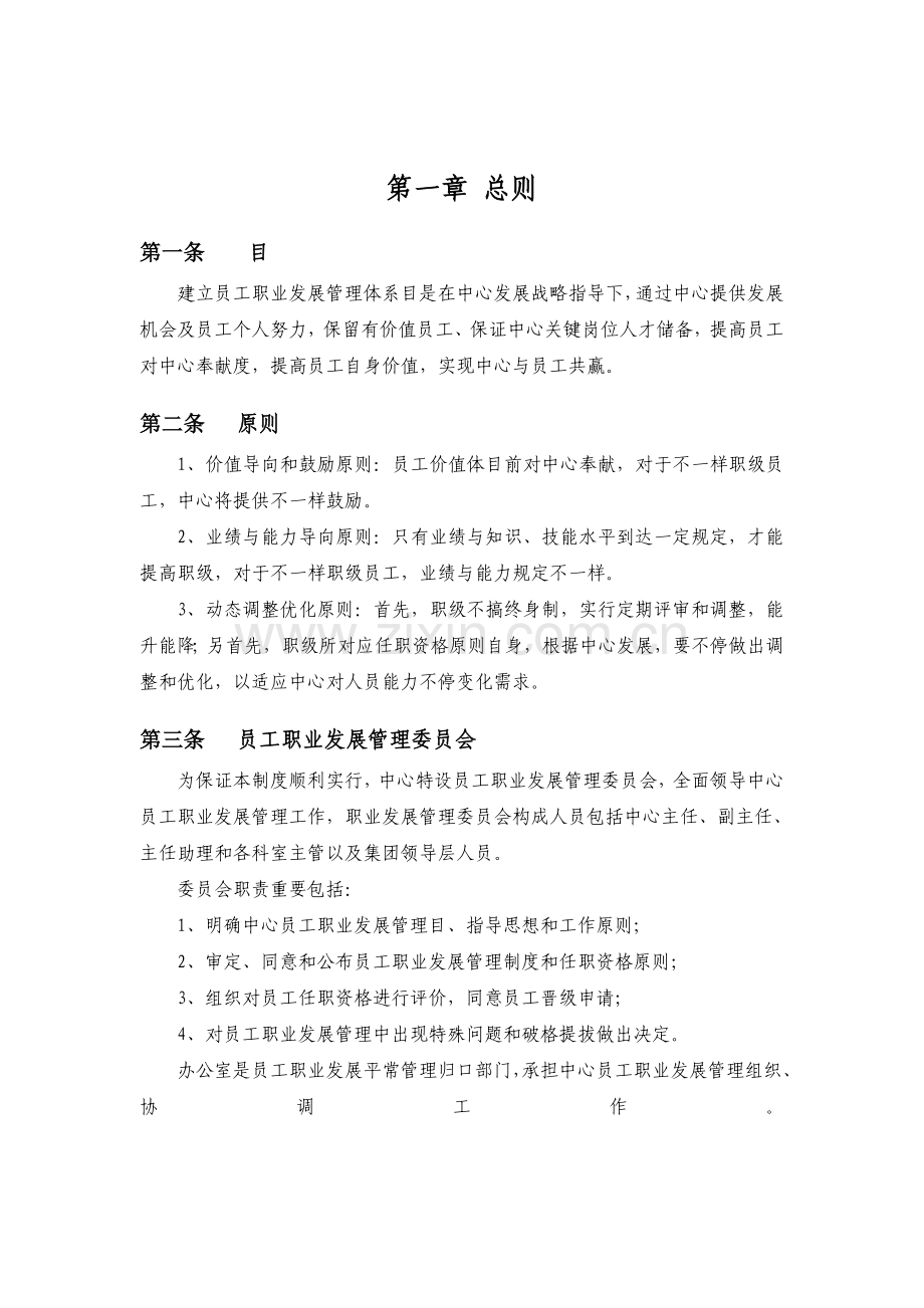 医药研发企业员工职业发展管理制度精.doc_第3页