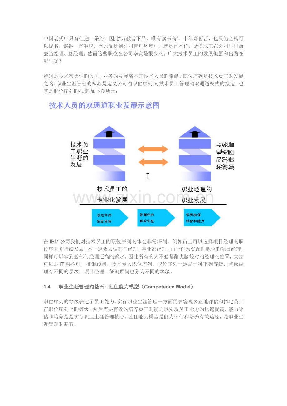 项目管理职业生涯管理和胜任能力模型的应用.docx_第2页