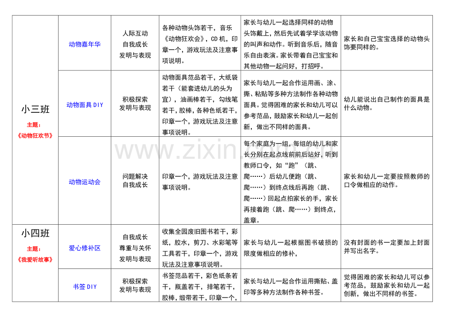 幼儿园游戏表.doc_第2页