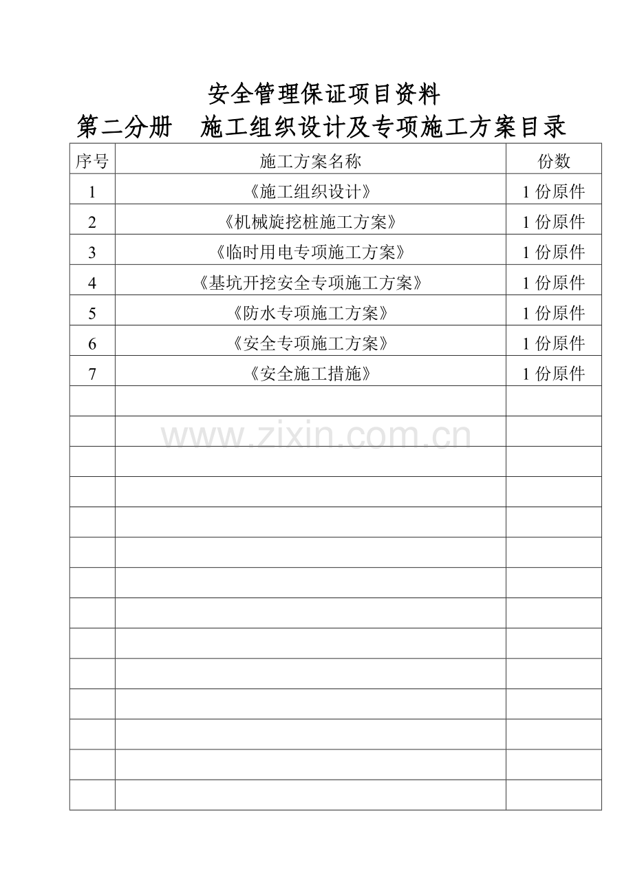 花溪安置工程施工组织设计及专项方案.doc_第1页