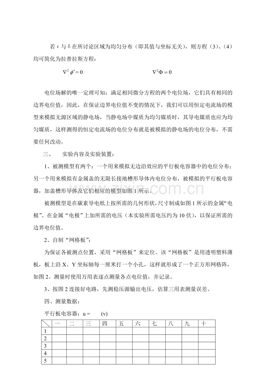 电磁场与电磁波实验指导书.doc_第2页