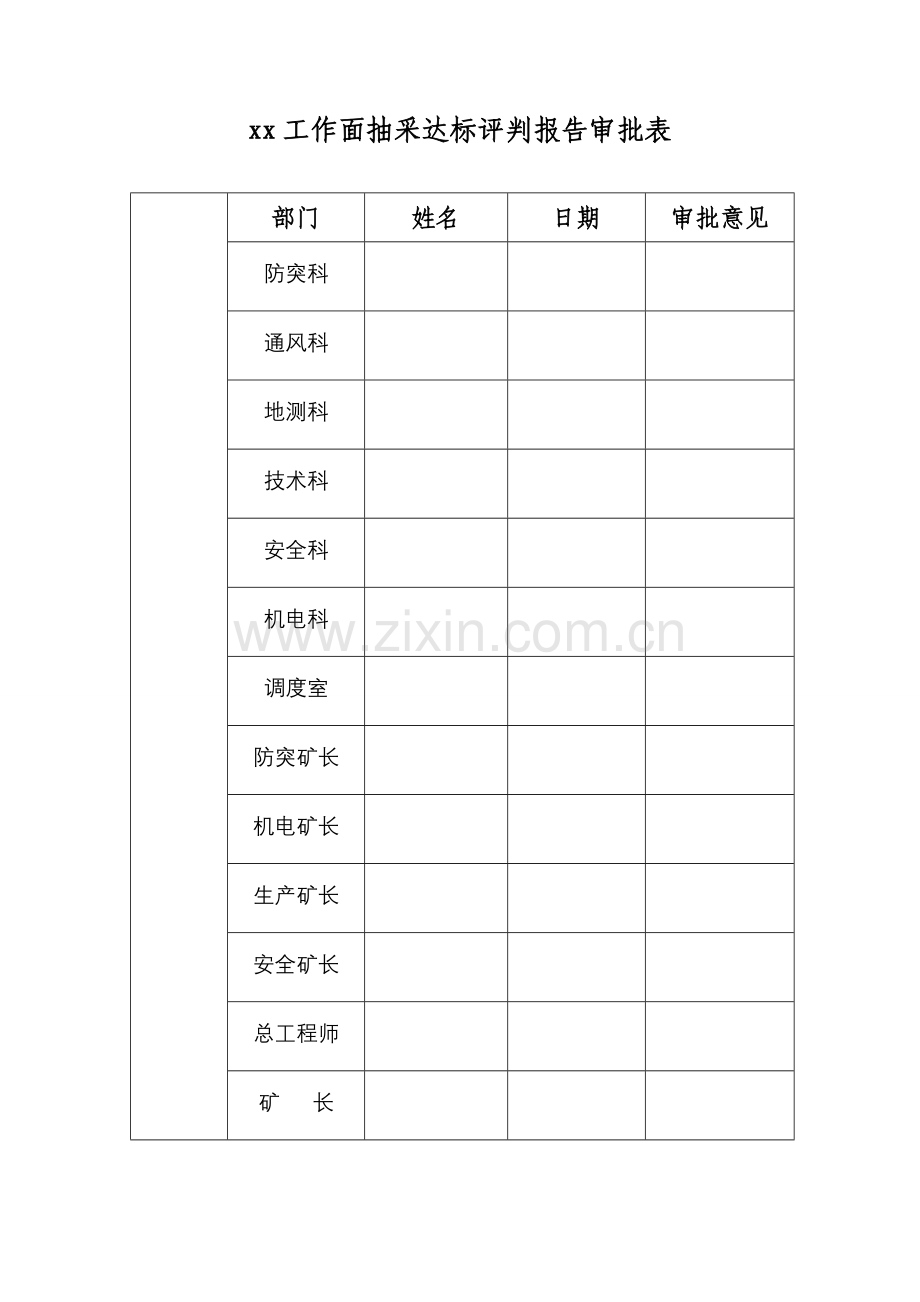 xx工作面瓦斯抽采达标评判报告.doc_第2页