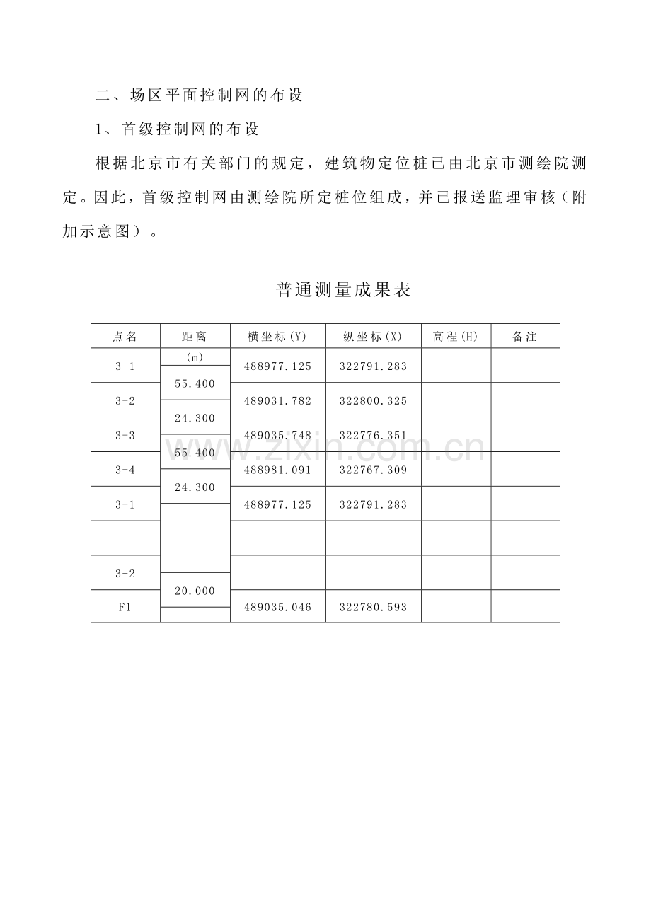 定位及测量放线施工方案.doc_第2页