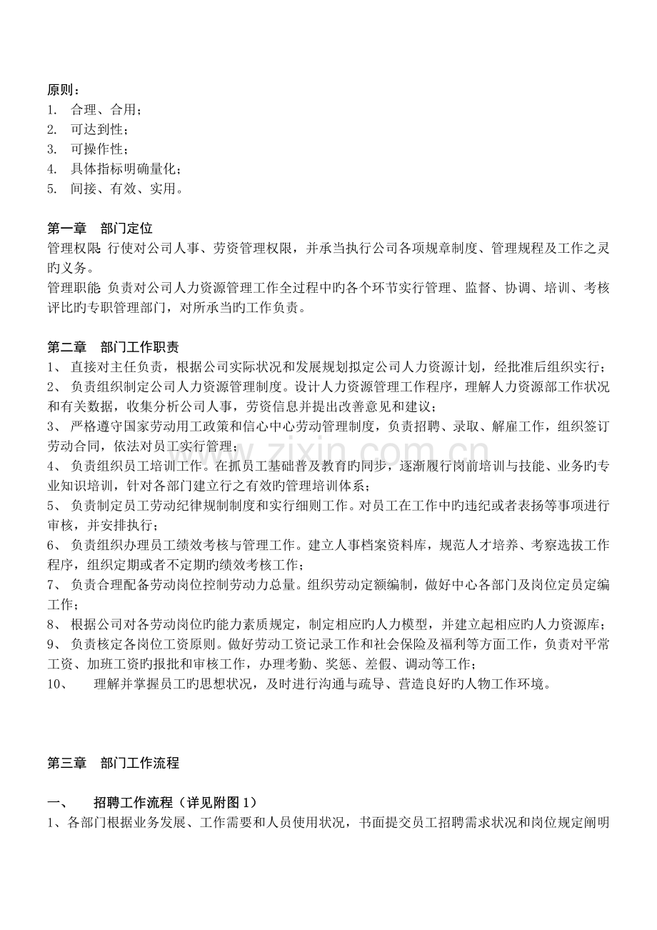 人力资源部作业指导书(流程)(DOC-16).doc_第2页