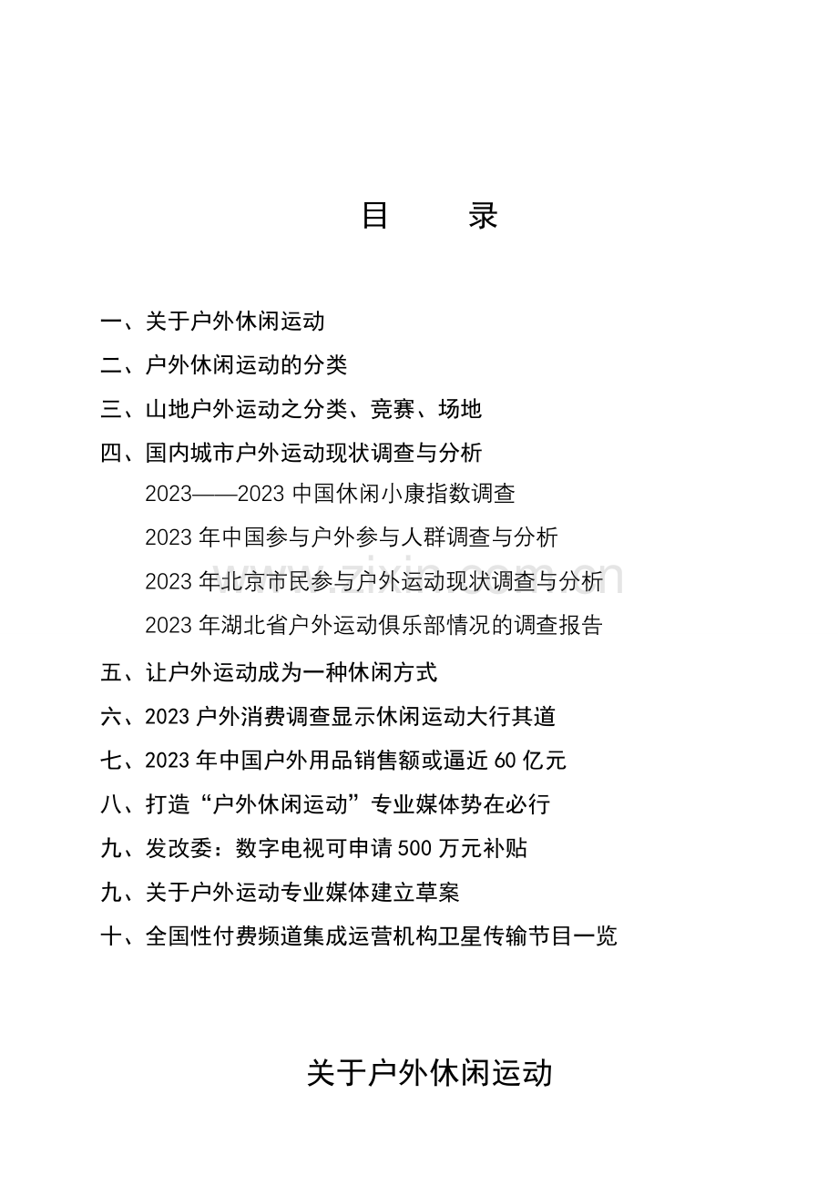 中国户外休闲运动调查研究报告.doc_第2页