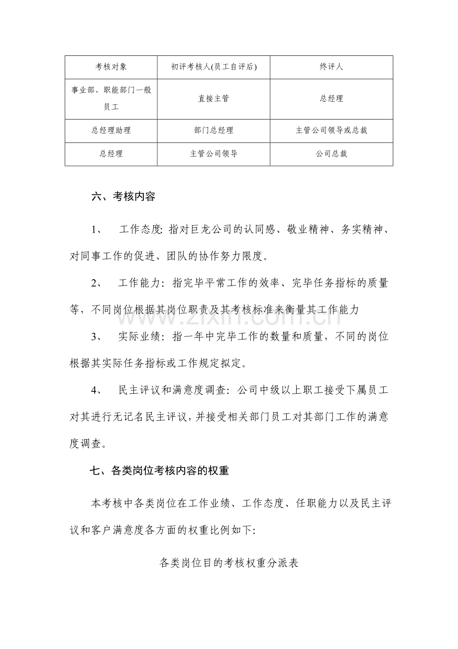 绩效考核年度员工考核方案.doc_第3页