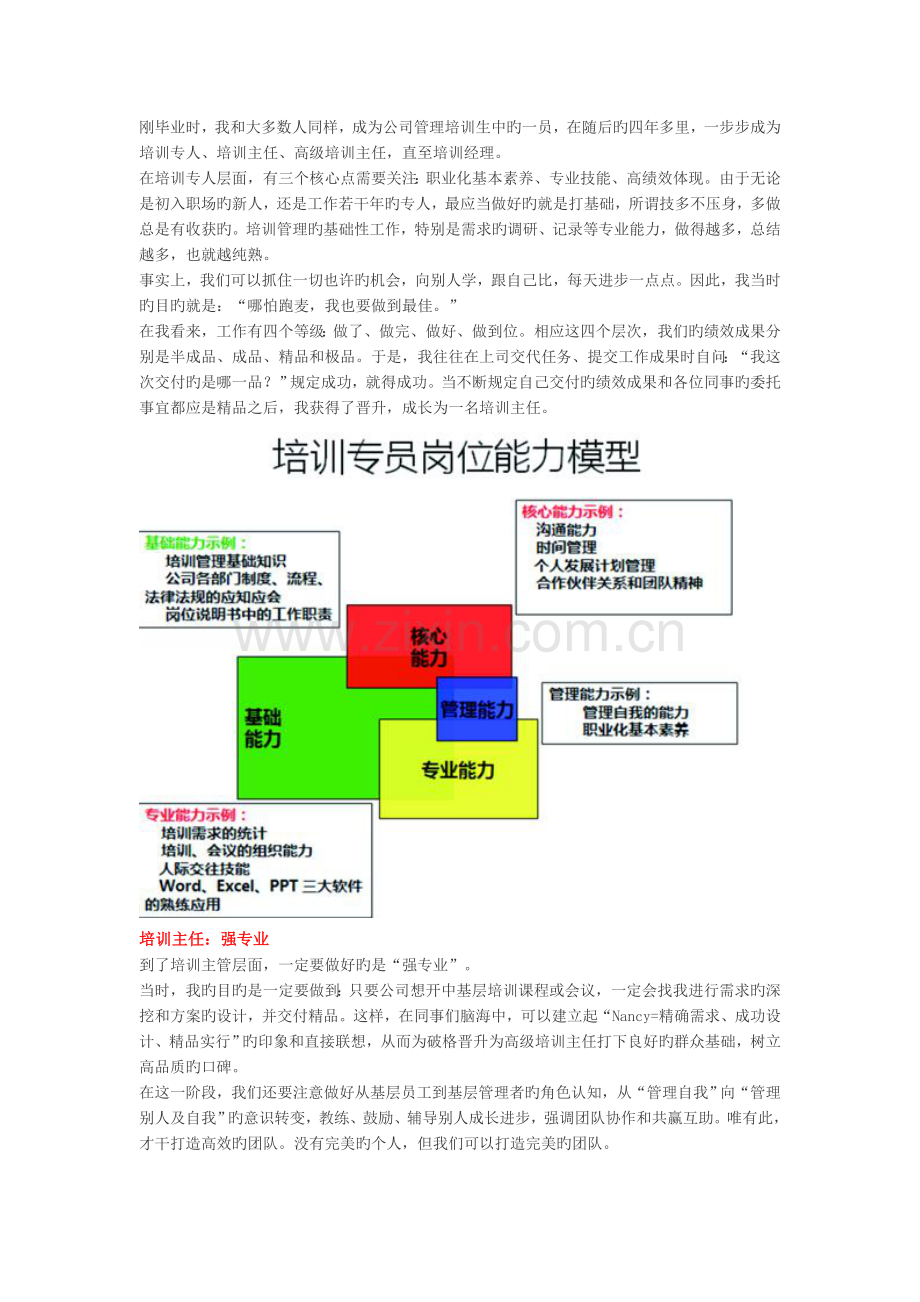 企业大学各类管理人员胜任力模型.doc_第2页