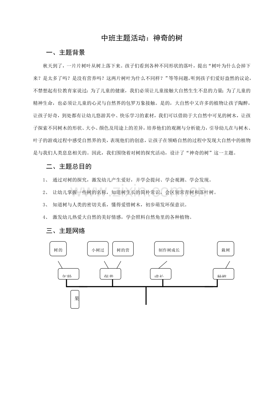 中班主题活动神奇的树(2).doc_第1页