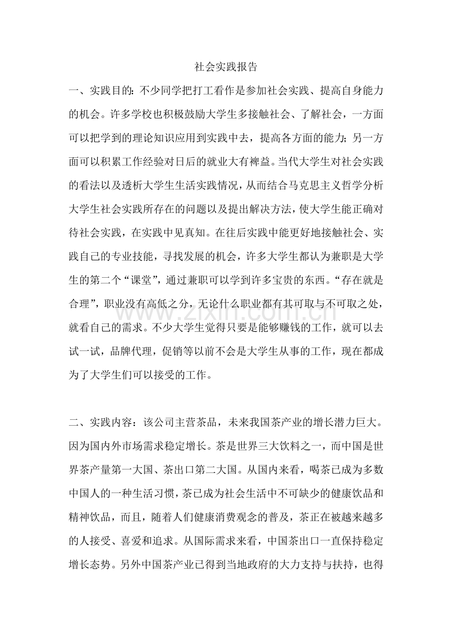 销售员社会实践报告范文.doc_第1页