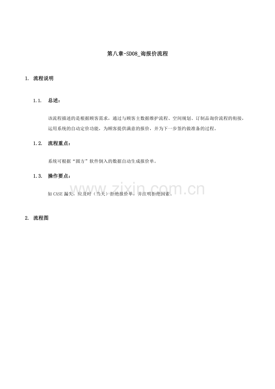 家具有限公司询报价流程.doc_第1页