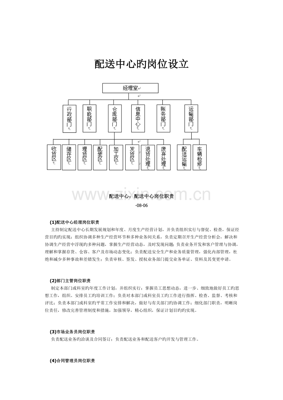 物流配送中心组织结构图.doc_第2页