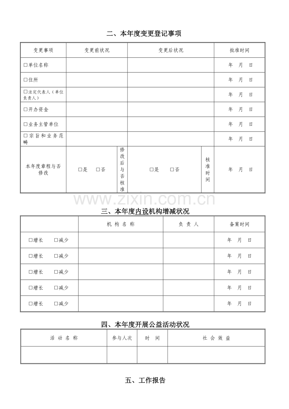 新版民办非企业单位年检报告书.doc_第3页