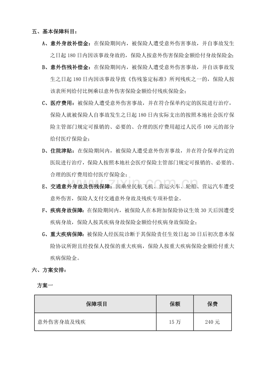 电器配件昆山有限公司员工保险方案.doc_第3页