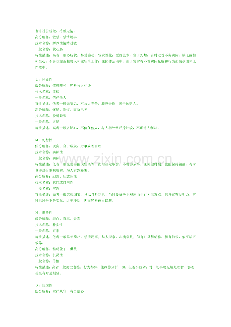 卡特尔人格测试因素分析.doc_第3页