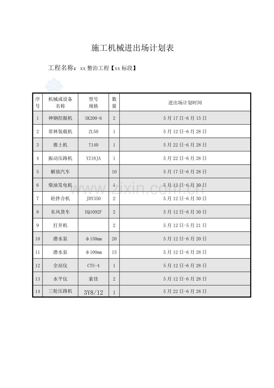 成都河道整治工程施工组织设计.doc_第2页