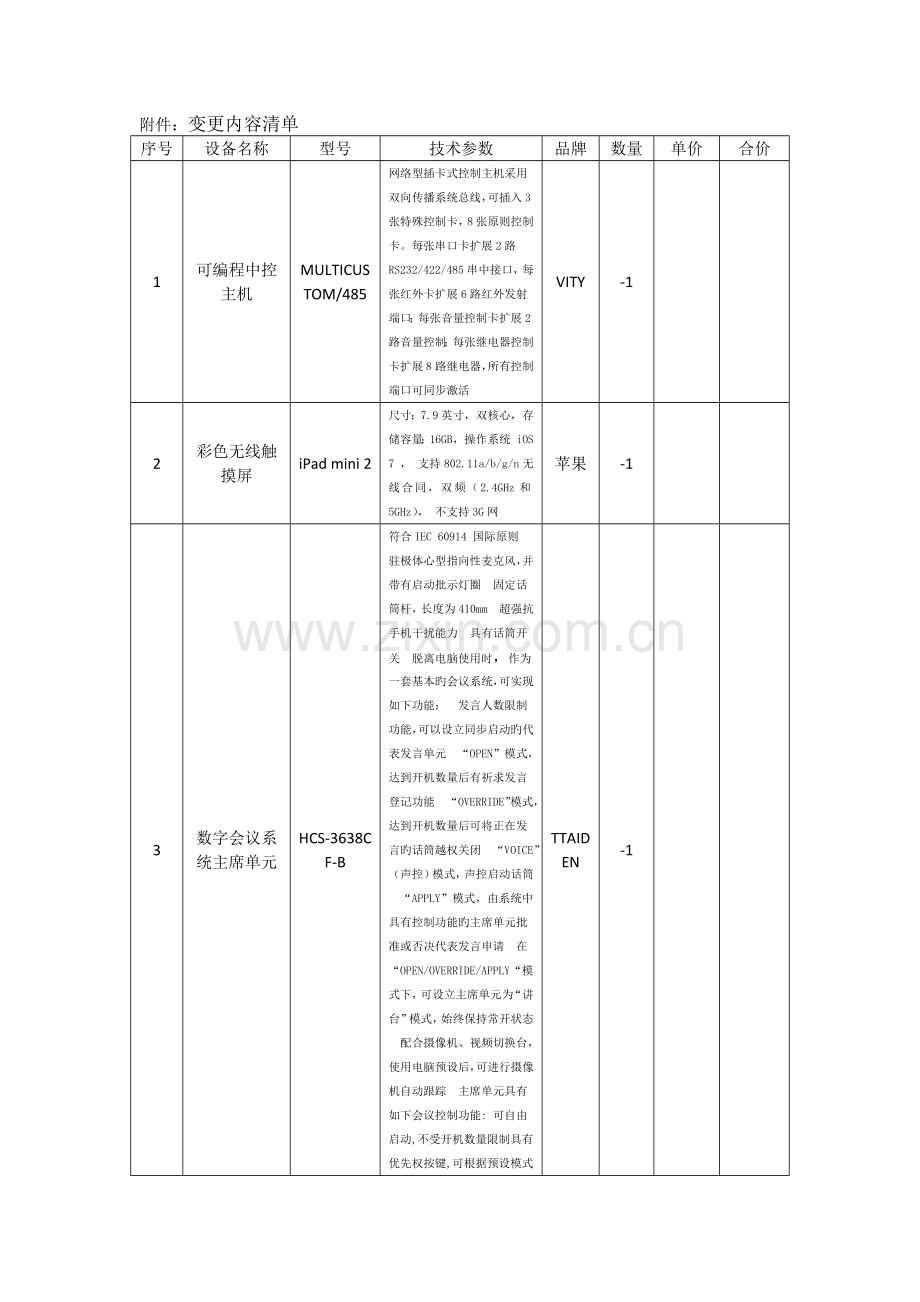 工程变更单模板.docx_第2页