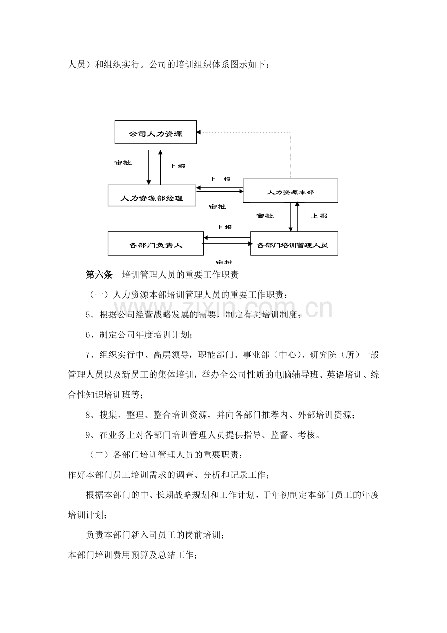 北京股份有限公司人力资源管理制度员工培训管理办法.doc_第3页