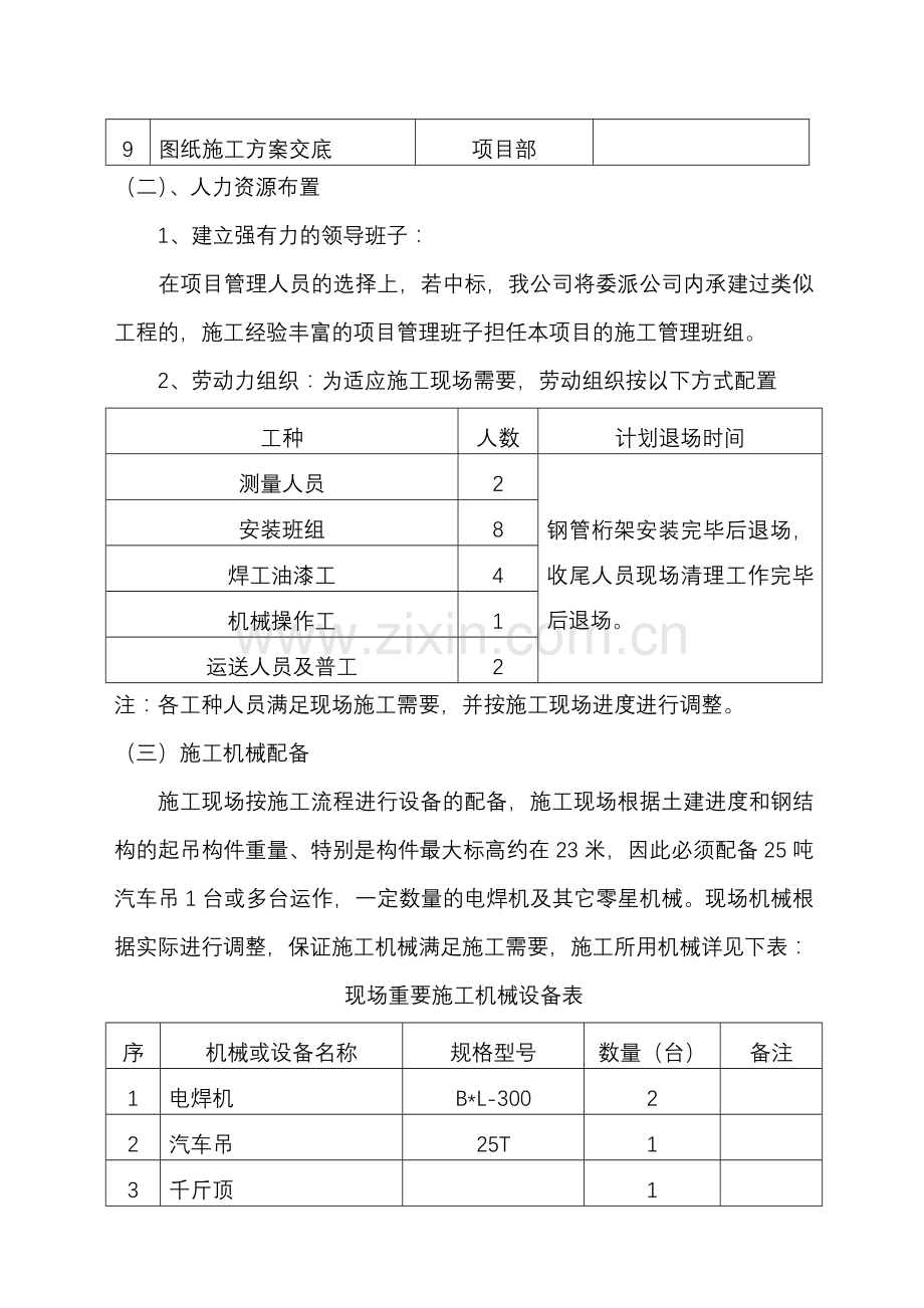 铝板幕墙钢结构施工组织.doc_第3页