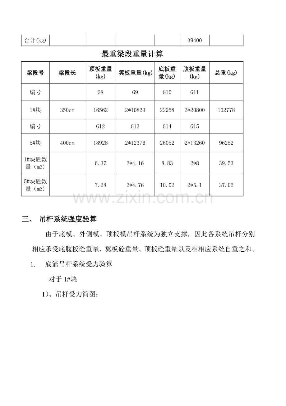 桥梁挂篮强度验算计算书.doc_第3页