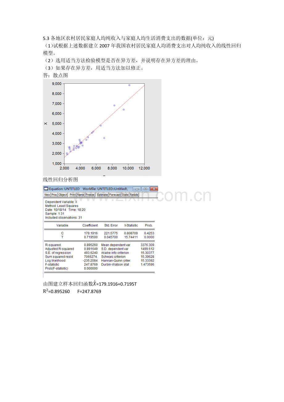 计量经济学第五六章作业.docx_第1页