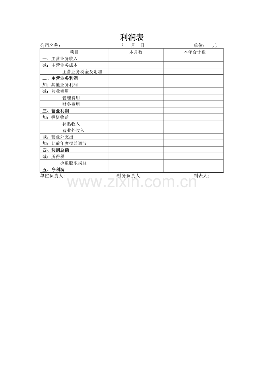 会计三大表会计表格.doc_第2页