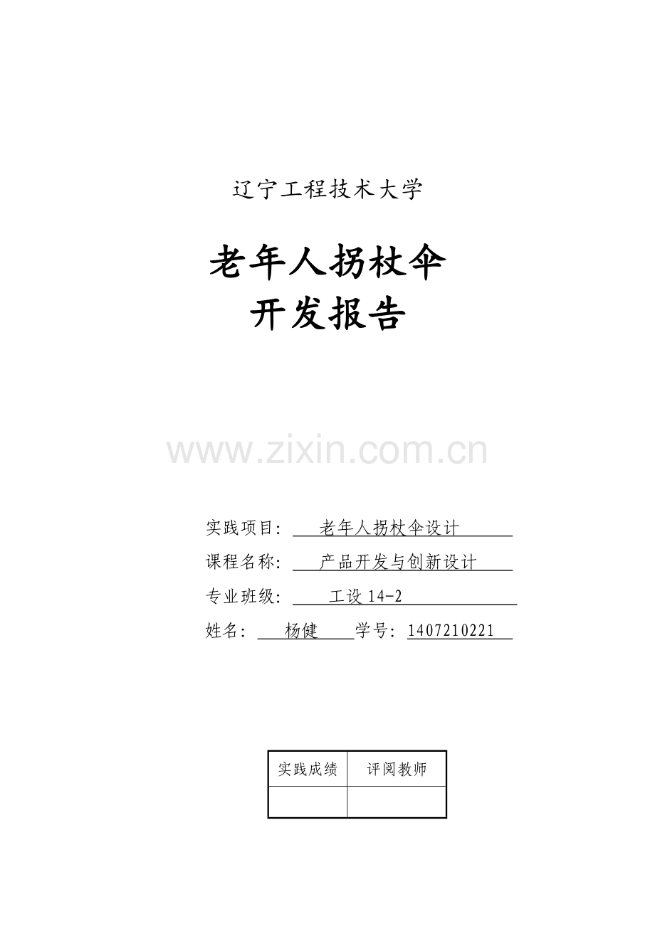 产品开发报告书.docx_第1页