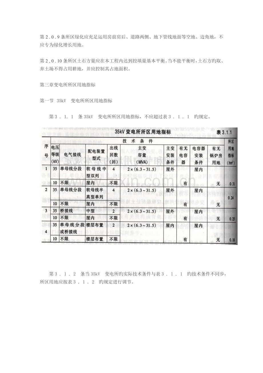 变电所建设用地指标.doc_第3页