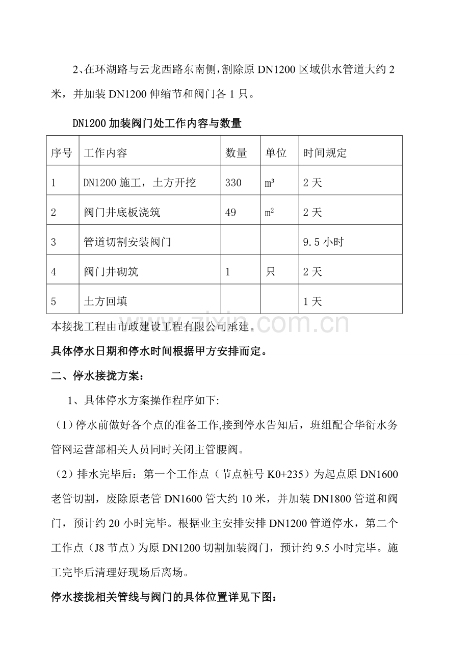 吴江市净水厂出厂管管道工程接拢施工方案.doc_第3页