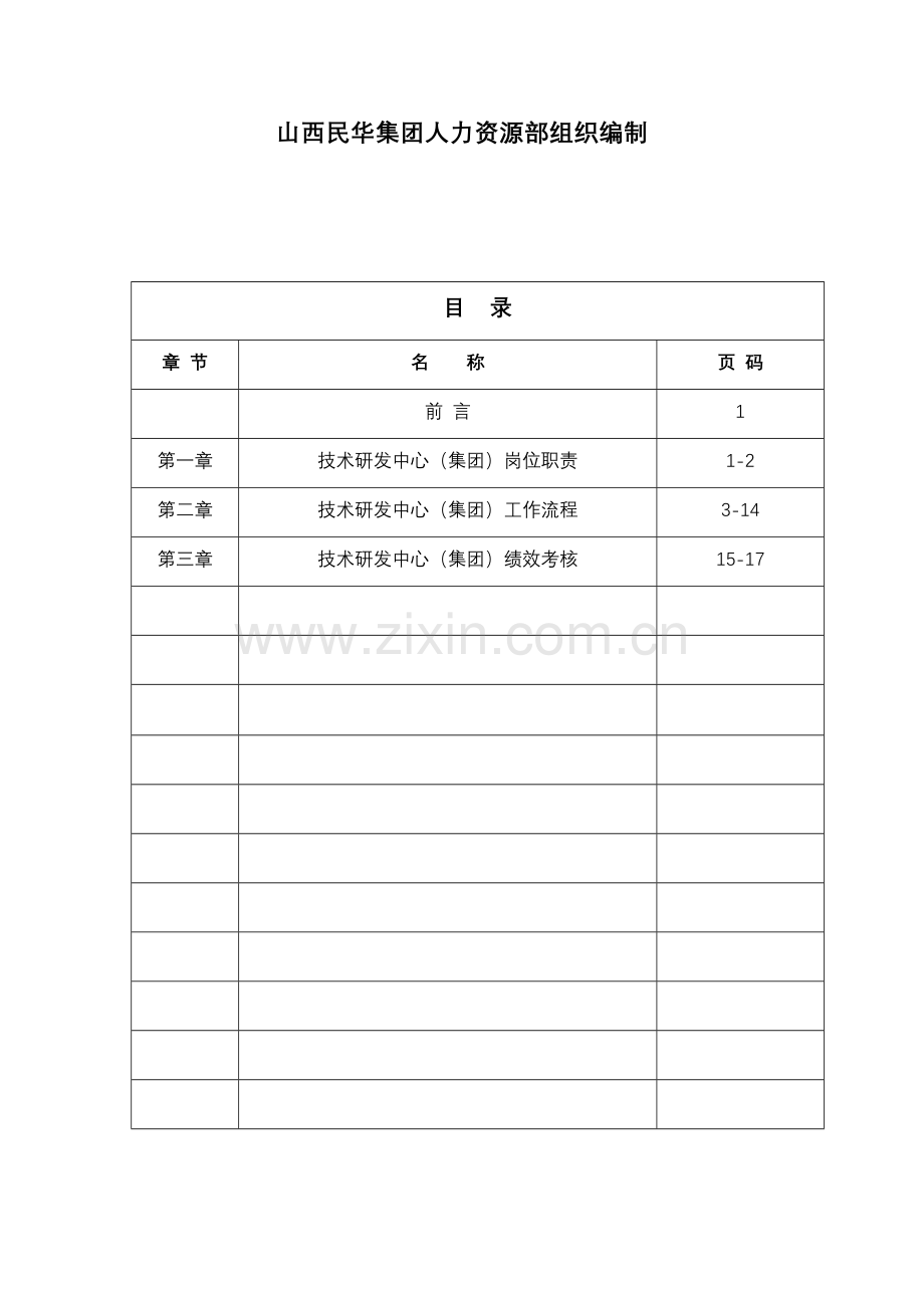 技研中心岗位职责、工作流程、绩效考核手册.docx_第2页