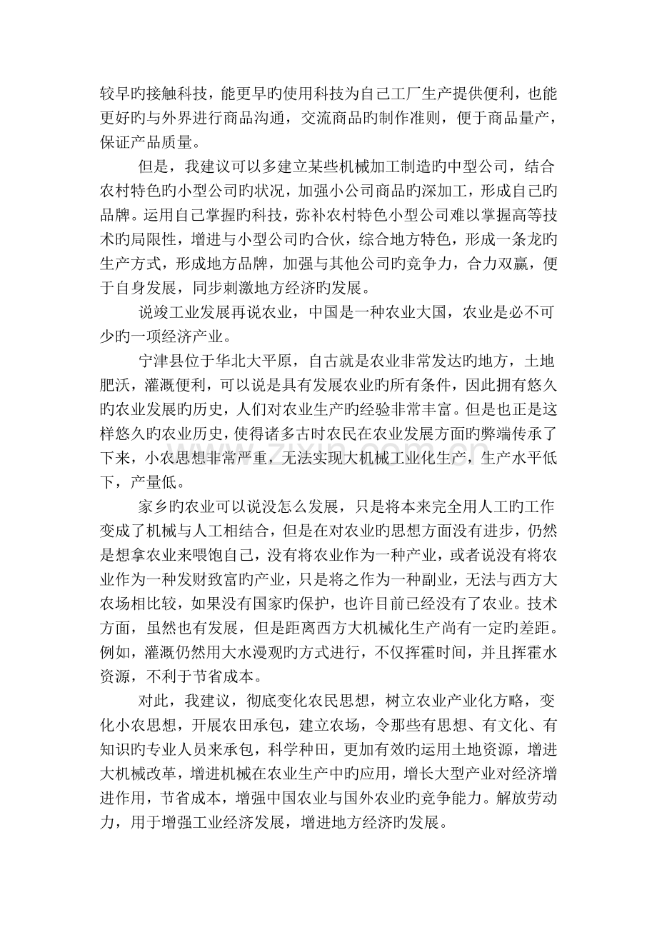 家乡经济调研报告.docx_第3页