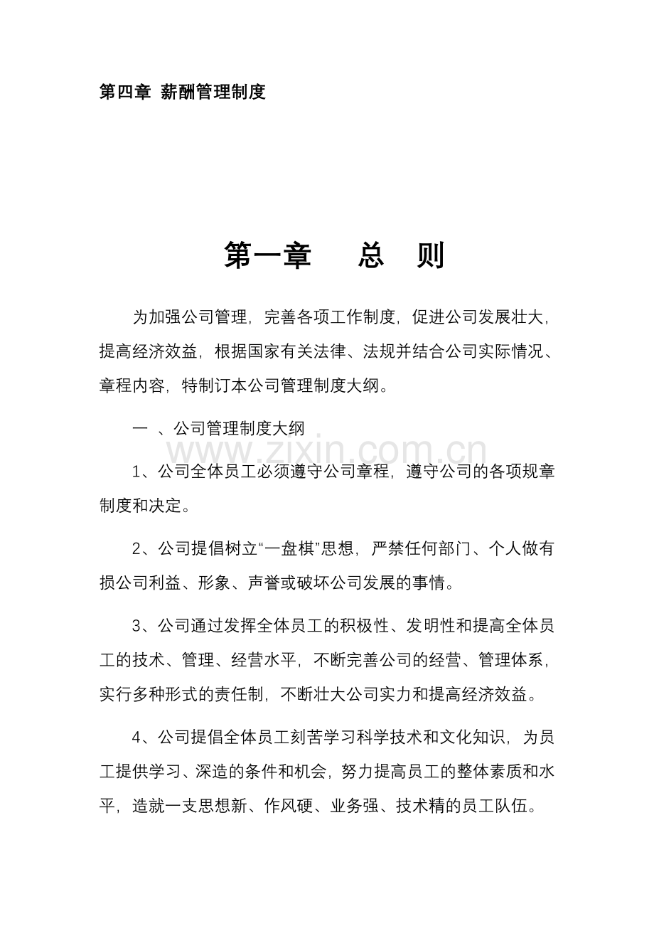 公司各项管理制度.doc_第2页