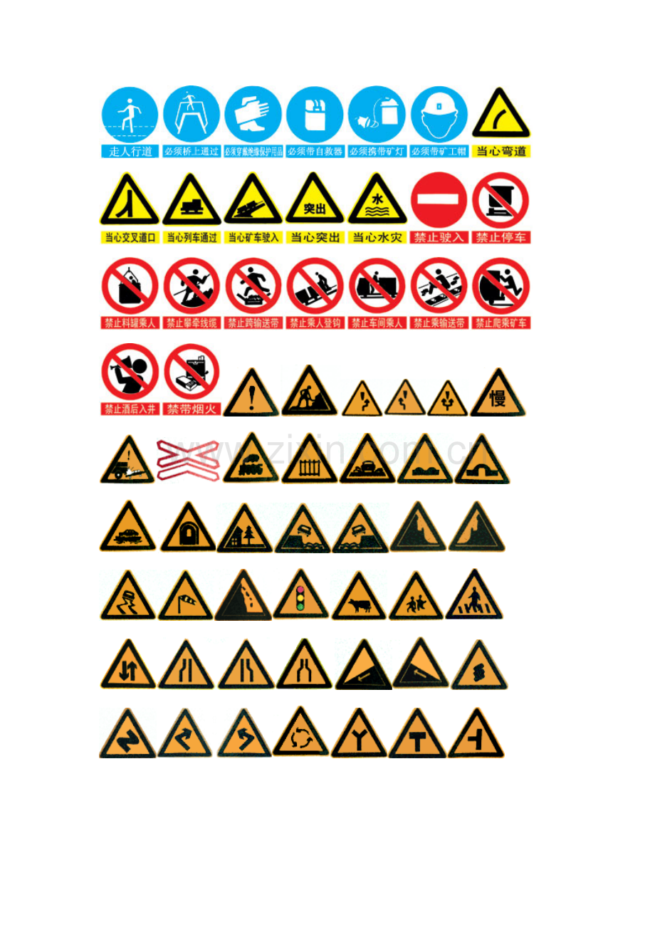 工地警示牌大全.doc_第1页