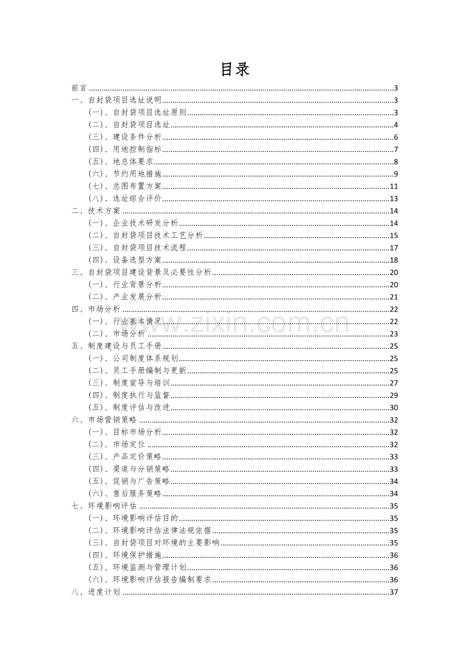 2024年自封袋项目可行性分析报告.docx_第2页