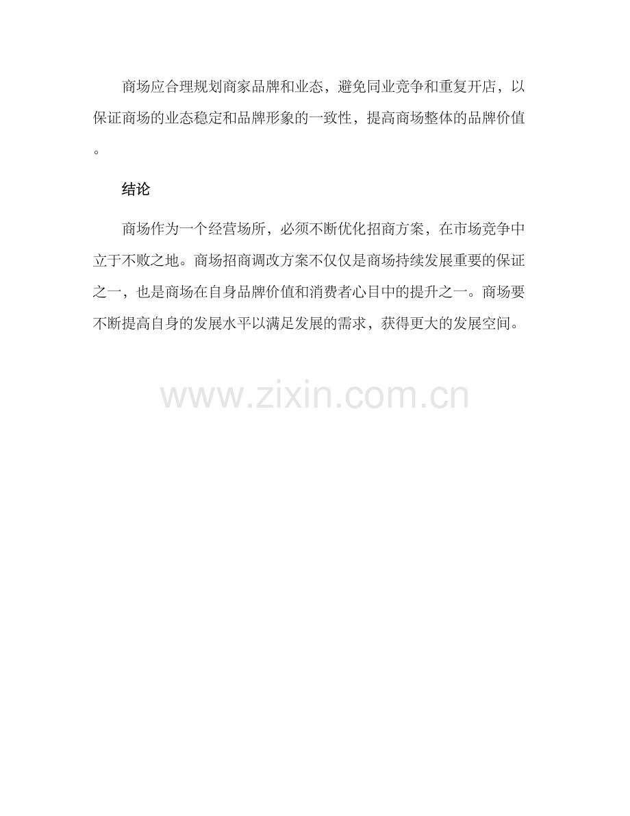 商场招商调改方案.docx_第3页