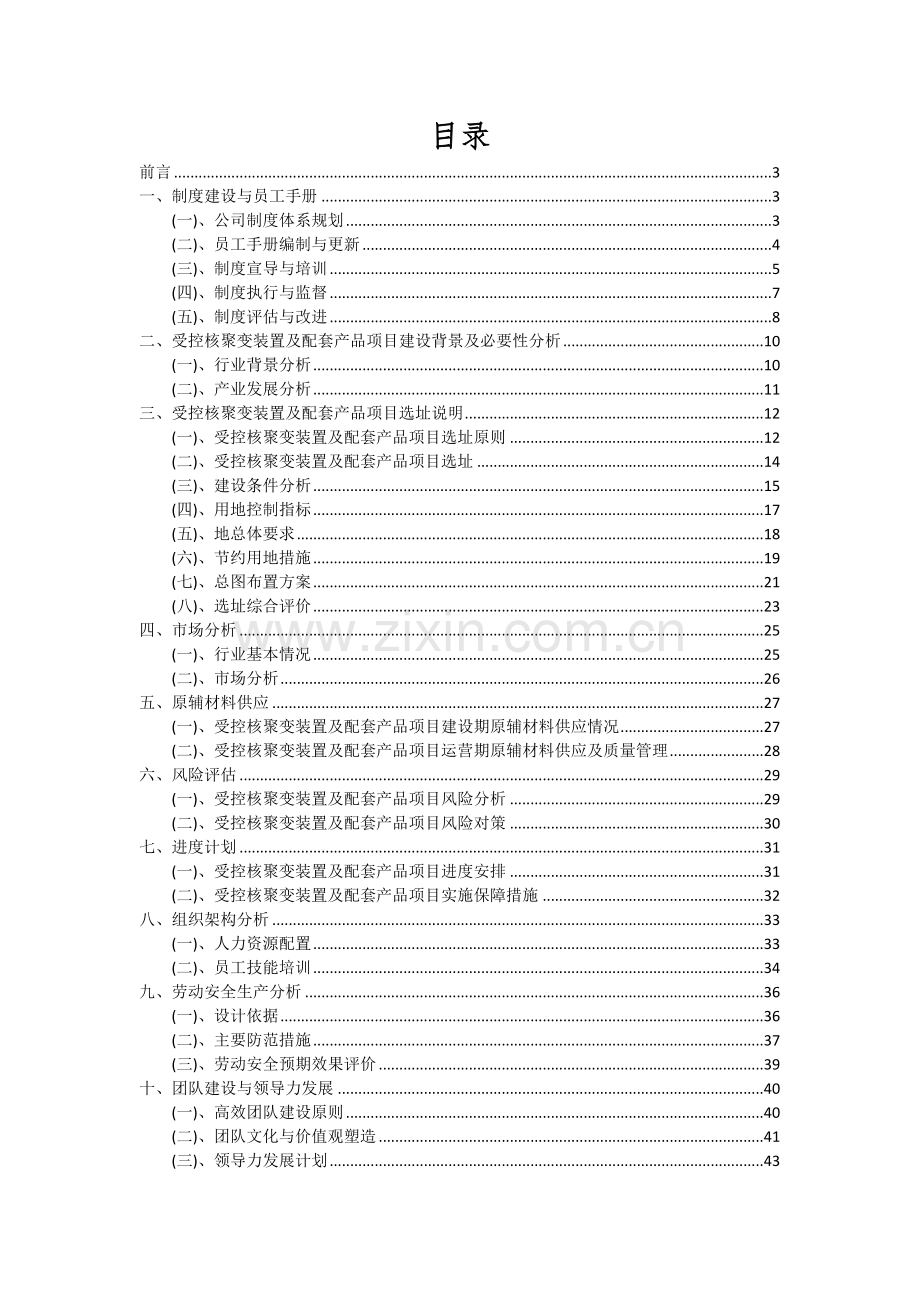 2024年受控核聚变装置及配套产品项目深度研究分析报告.docx_第2页