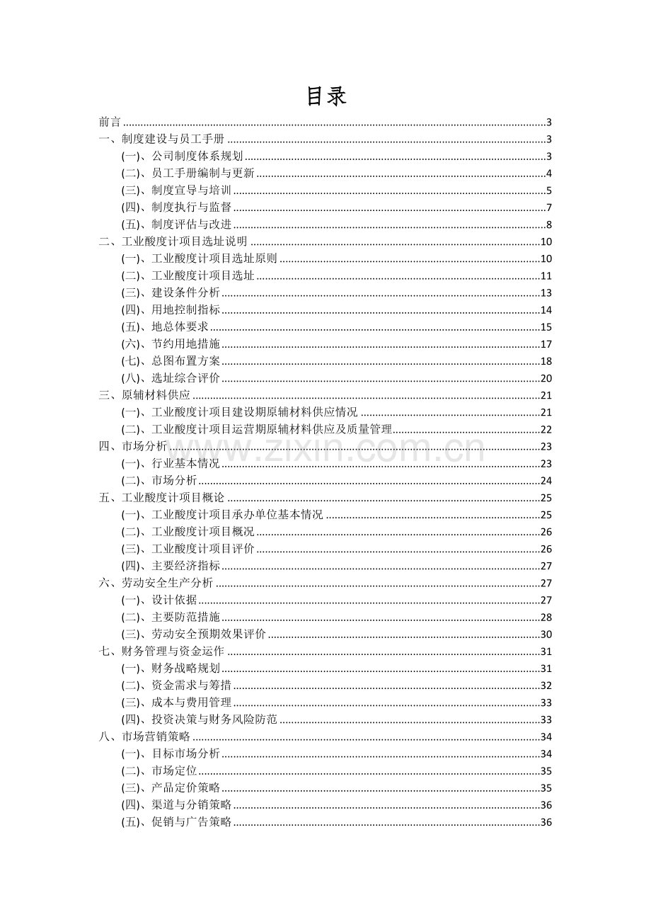 2024年工业酸度计项目可行性分析报告.docx_第2页