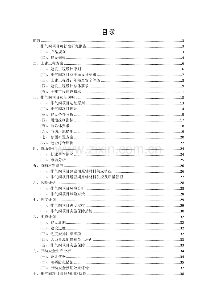 2024年排气阀项目投资分析及可行性报告.docx_第2页