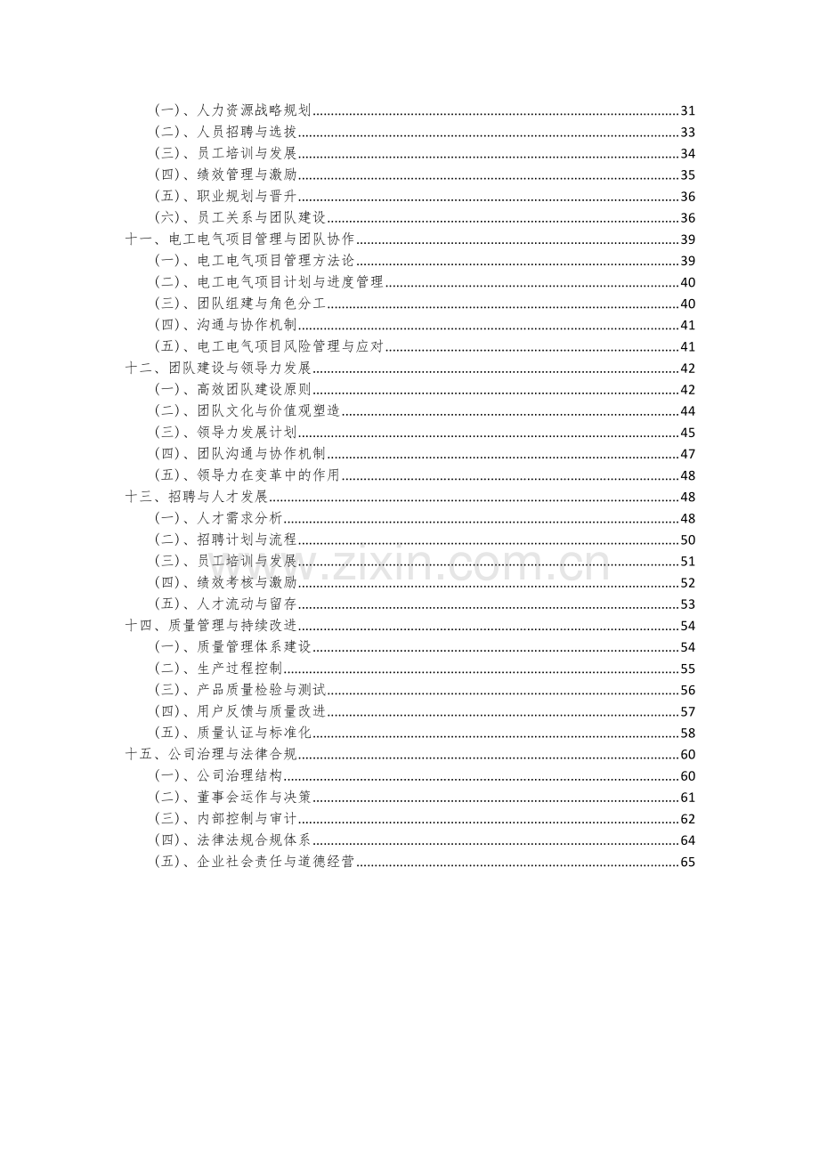 2024年电工电气项目可行性研究报告.docx_第3页