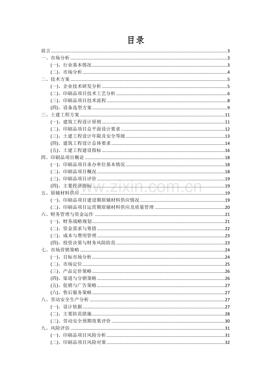 2024年印刷品项目可行性分析报告.docx_第2页